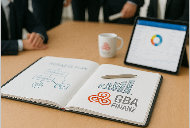 Beratungsgespräch im modernen Büro von GBAFinanz